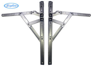 स्टेनलेस स्टील 304 भारी शुल्क 15 "3 मिमी मोटाई राउंड ग्रोव घर्षण एल्यूमीनियम विंडो के लिए 4-बार रहता है - Product Image 4