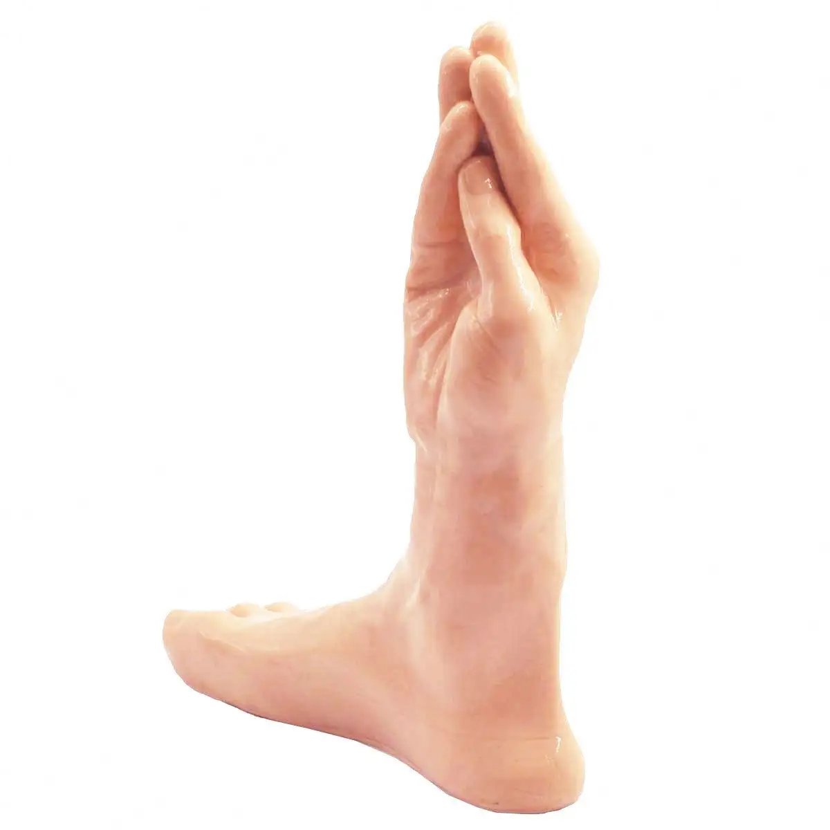 Mainan seks besar Fetish kaki silikon warna kulit hitam PVC Dildo besar XXL