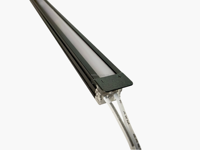 Lampu Kabinet LED Tersembunyi Tanpa Pengelasan Profil Aluminium Pencahayaan Bawah Kabinet untuk Dapur, Lemari Pajangan, Rak Buku FREE1019-23