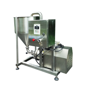 Sanitaire en acier inoxydable 304 316L homogénéisateur à haut cisaillement pompe mélangeuse émulsifiant à un étage homogénéisation <span class=keywords><strong>avec</strong></span> trémie - Product Image 2