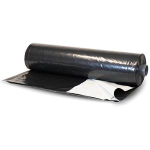 Film plastique noir et blanc de qualité 5MIL 6MIL 24' X 100' Film Panda Feed Fresh Silage Cover Barrière contre les vapeurs Silage Tarp - Product Image 3