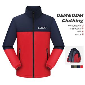 Chaquetas Nuevas para Hombre, Chaqueta de Invierno Cálida de Poliéster Impermeable para Senderismo al Aire Libre, Chaqueta Cortavientos con Cuello Alto, Chaqueta para Mujer con Logotipo Personalizado - Product Image 1
