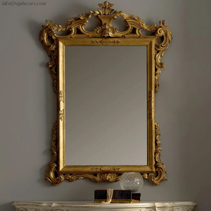 Hot Selling Design Hand Carving Classic Italian Designer Dresser <b>Table</b> With <b>Wall</b> Mirror 23 <b>Wall</b> Mirror 23 - Product Image 2