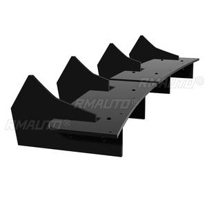 Car Rear Bumper Spoiler Lip Diffuser Modification Part For Seat <strong>Toledo</strong> 2012-2015 Bumper Guard <strong>Protector</strong> Cover Car Accessories - Product Image 6