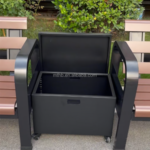 Nuove <span class=keywords><strong>Panchine</strong></span> Moderne per Campo <span class=keywords><strong>da</strong></span> Tennis con Tettoia, Sedute in Metallo e Plastica con Schienale, Panchina <span class=keywords><strong>da</strong></span> <span class=keywords><strong>Giardino</strong></span> Personalizzabile con Copertura - Product Image 4