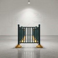 Barrière de stationnement, guide-roues, barrière de circulation en acier galvanisé pour véhicules, fournisseur