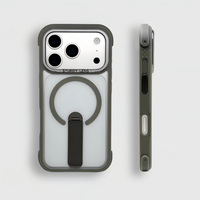 Étui magnétique rotatif à 360° avec support et protection antichute Airbag pour iPhone 17 Air 16 E 15 14 Plus 13 12 11 Pro Max