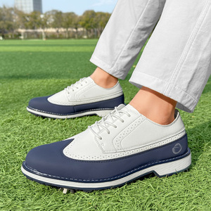 <span class=keywords><strong>Chaussures</strong></span> <span class=keywords><strong>de</strong></span> <span class=keywords><strong>golf</strong></span> souples <span class=keywords><strong>de</strong></span> construction <span class=keywords><strong>de</strong></span> coussin <span class=keywords><strong>de</strong></span> stabilité légères à la mode bon marché OEM personnalisées en usine - Product Image 2