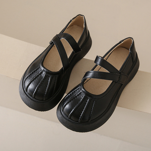 Chaussures de mode coréennes neuves de haute qualité pour femmes, talons compensés, boucle, Mary Jane, baskets pour filles, prix bas, marque 2025 - Product Image 4