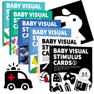 Novedades en <span class=keywords><strong>Juguetes</strong></span> Educativos Montessori de Aprendizaje Tarjetas de Estimulación Visual para Bebés en Blanco y Negro para Niños y Niñas Pequeños - Product Image 6