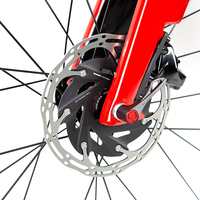 Cadre de vélo de contre-la-montre en fibre de carbone WIRELESS-2*12 22 vitesses, vélo de triathlon, freins à disque hydrauliques, cadre rigide pour adultes, course