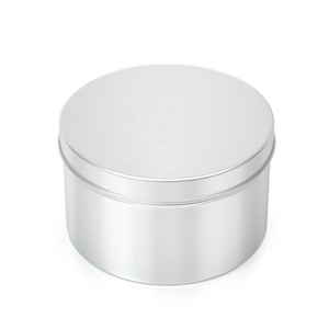 Customized Color Metal Jars for Candles 8oz Screw Cap Aluminum Tin <b>Containers</b> with Lids for Craft Wholesale - Product Image 6