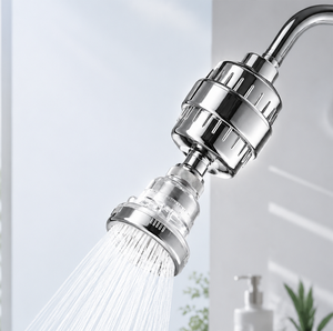 Filtro para Ducha de Alta Calidad con Vitamina C, Purificador de Agua Dura, Elimina Cloro y Flúor - Product Image 1