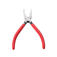 Poignée en plastique à poignée souple Outils de serrage du verre Coupe-verre en acier au carbone et pince pour sertissage OEM personnalisable