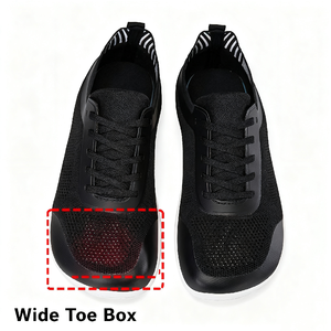 Scarpette a piedi scalzi a caduta larga zero scarpe da uomo donna unisex trail running comfort ampio movimento naturale futuro delle calzature - Product Image 2