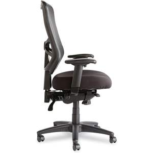 Silla Elevadora Multifuncional Alera Serie Elusion, Respaldo Alto, Color Negro, Altura Ajustable, Reposacabezas, Diseño Tradicional, Tela de Espuma, PP - Product Image 4