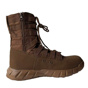 Bottes tactiques DF22 en nylon imperméables pour l'extérieur, toutes saisons, couleur beige, durables - Product Image 4