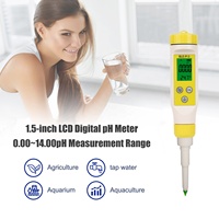Medidor de pH Digital para Alimentos, Embutidos Fermentados, Queso, Sushi, Arroz, Medidores de pH de Laboratorio y Otros Productos Sólidos y Semisólidos