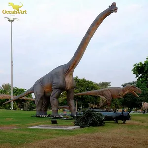 쥬라기 디노 파크 디자인 실물 크기 T-rex 로봇 공룡 애니 공룡 모델 판매