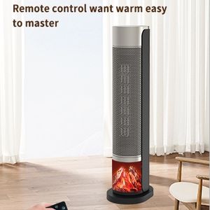 Nuevo Calefactor Vertical Inteligente para Dormitorio, con Temperatura Constante, Tecnología PTC, Simulación de Llama 3D, Máquina de Calefacción Eléctrica - Product Image 5