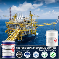 Pelapis Cair Primer Antikorosi Epoxy High-Solids untuk Cat Kapal, Tangki Balast, Proyek Pembangunan Baru dengan Warna Sesuai Pesanan