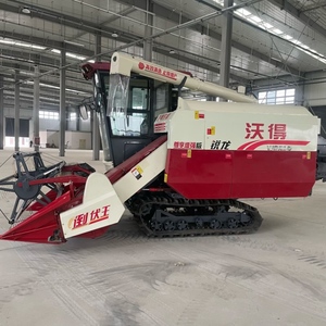 รถเกี่ยวข้าว <span class=keywords><strong>FMWORLD</strong></span> 4LZ-8.0 คุณภาพสูง มือสอง ขนาดเล็ก ยี่ห้อ <span class=keywords><strong>FMWorld</strong></span> แบบตีนตะขาบ ราคาดี - Product Image 5