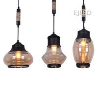 Luminaire suspendu en métal bronze, lustre moderne nordique pour salon, chambre à coucher, salle à manger, restaurant, modèle GL0032