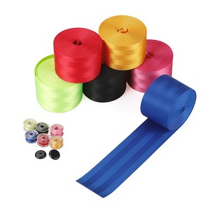 Housses de ceinture de sécurité pour voiture, sangles en toile de 3,5 m, durables, multicolores, pour la protection de l'intérieur de la voiture - Product Image 3