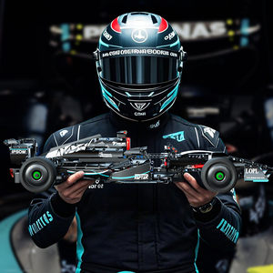 1:8 Rc mc नई 42171 F1 w14 ई प्रौद्योगिकी प्रदर्शन निर्माण ब्लॉक रेसिंग सुपरकार असेंबली वाहन मॉडल कार खिलौना - Product Image 3