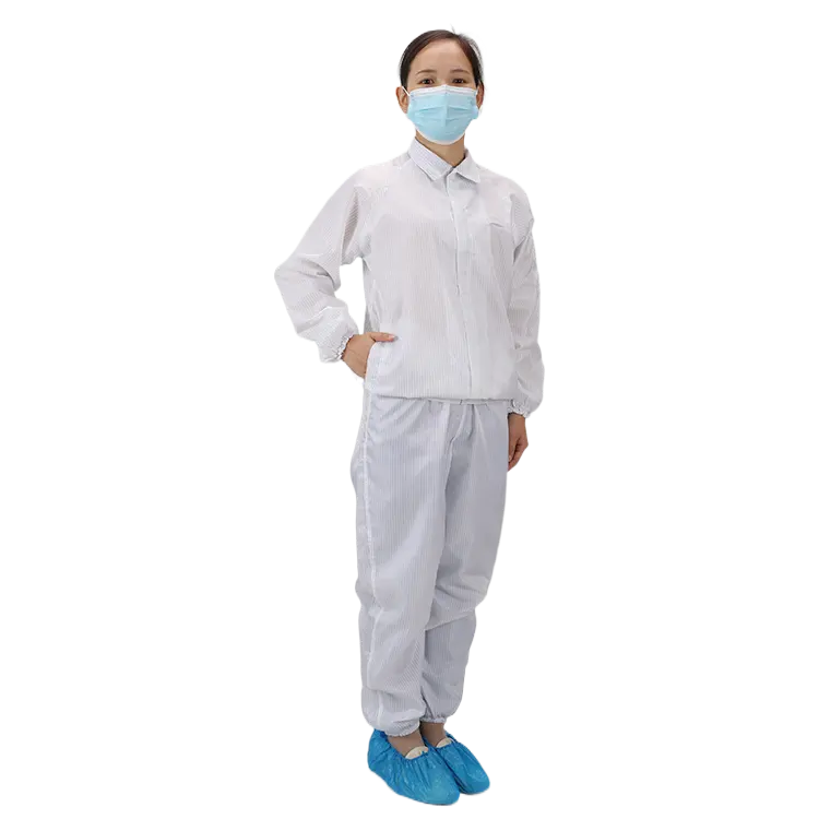 ESD grembiule abbigliamento da lavoro antistatico Designer Medical ESD giacche da camera bianca vestiti