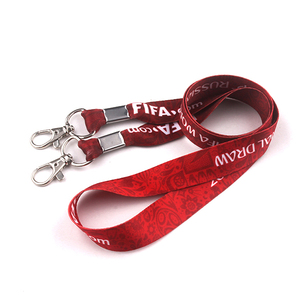 Logo tùy chỉnh dây buộc phẳng dây buộc <span class=keywords><strong>polyester</strong></span> với móc kim loại - Product Image 5