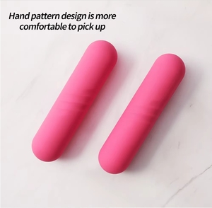 Pilates Yoga Logo personnalisé écologique <span class=keywords><strong>Gym</strong></span> à domicile <span class=keywords><strong>Fitness</strong></span> haltères en silicone barre d'haltères barre de faisceau de puissance haltères - Product Image 3