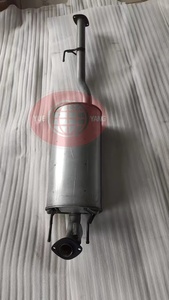 โรงงานผลิตท่อไอเสียรถยนต์แบบ Mid Resonator Muffler เหล็ก S409 สำหรับเปลี่ยนระบบไอเสียรถกระบะโตโยต้า ไฮลักซ์ - Product Image 2