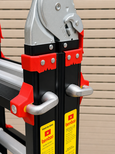 Échelle télescopique multifonction VPS avec verrouillage par levier, en aluminium 6063, robuste et pliable - Product Image 5