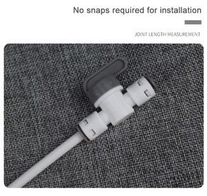 Phụ kiện hệ thống lọc nước <span class=keywords><strong>RO</strong></span> chất lượng cao 1/2'' bằng nhựa, van bi nước, van tay - Product Image 5