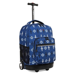 Sac à dos à roulettes gratuit avec une grande capacité pour un usage professionnel avec roulettes pour les voyages dans une valise cabine - Product Image 6