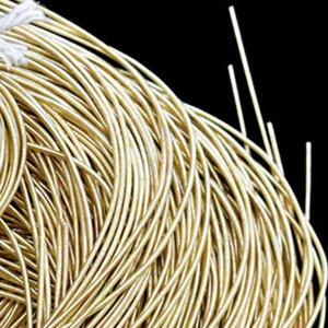 Decorative Metallic Bullion <b>Wire</b> Thread for Embroidery Textile <b>Crafts</b> and Handmade Accessories For Sale - Product Image 3