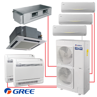 Climatisation multi-zones à énergie solaire Gree/Midea/Chigo/Aux pour la maison, climatiseurs portables à énergie solaire, prix de gros