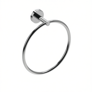 Porte-serviettes mural Mod Class noir, diamètre 21 cm, accessoire de salle de bain - Product Image 3