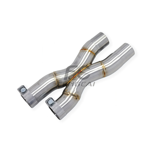 Tubo de Escape en X de Acero Inoxidable 304 para Ferrari <span class=keywords><strong>Roma</strong></span> 3.9T V8 2020-2024, Tubo de Escape de Alto Rendimiento, Directo de Fábrica - Product Image 3
