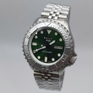 Relojes Mecánicos Automáticos para Hombre 2026, 40 mm, Fecha, Cristal de Zafiro, Correa de Caucho, 5 BAR, Reloj de Buceo Analógico NH36 - Product Image 2
