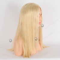 Petite casquette la plus réaliste de 21 perruques de luxe Remy Virgin Hair Black Brown Blonde Highlights Ombre Balayage Cher Double Drawn Wigs