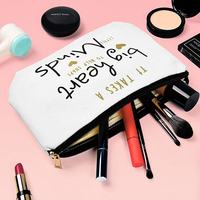 Sac en toile de coton réutilisable avec fermeture éclair, imprimé sérigraphié, motif léopard, taille moyenne, logo personnalisé, vente en gros