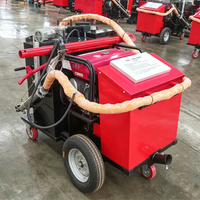 Machine de scellement de fissures routières portable haute performance avec pompe à haute efficacité pour la réparation routière par les équipes de voirie