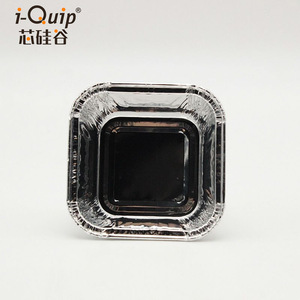 Silicon Valley Disposable Aluminum <b>Foil</b> Box Square Recyclable Food <b>Container</b> - Product Image 4