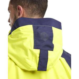 BLAKLADER - 443519873389XL <b>Hi</b>-<b>Vis</b> Shell <b>Jacket</b> <b>Yellow</b>/Navy blue - EAN 7330509856796 <b>HI</b>-<b>VIS</b> WORKWEAR - Product Image 5
