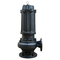 Pompe à eaux usées en acier inoxydable 380V résistant à la corrosion 100-200 L/min WQ pompe à eaux usées submersible