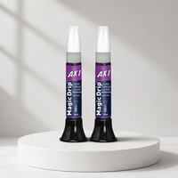 Adhésif de blocage de vis à faible force MagicDrip AX1 violet, démontable, pour fixations métalliques automobiles