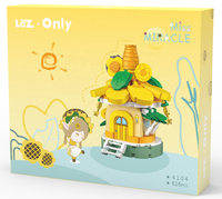 LOZ jouets DE BRICOLAGE mini bloc de construction champignon maison pour enfants