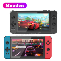 Console de jeu portable L X70, écran 7 pouces, carte TF 64 Go, 5000 jeux intégrés, processeur 64 bits, batterie 3500 mAh, couleur non tactile